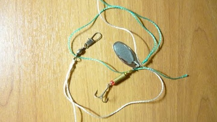 Универсальный рыболовный узел (Привязать крючок, воблер, блесну, карабин, джиг-головку)