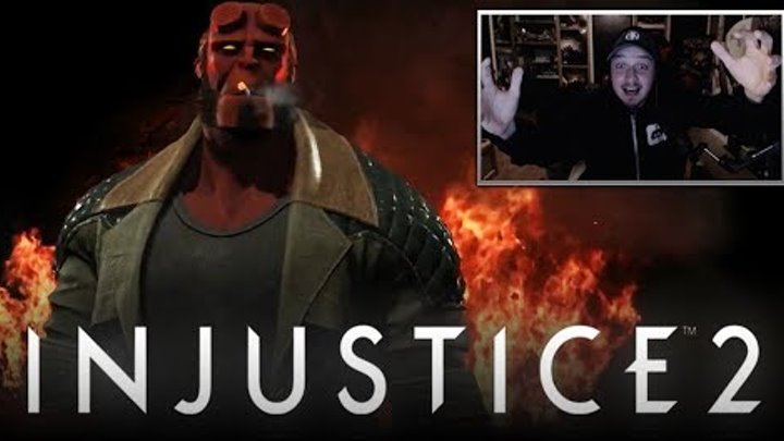 Injustice 2: Fighter Pack 2 DLC Reveal Trailer REACTION! (Hellboy, Black Manta & Raiden Trailer)