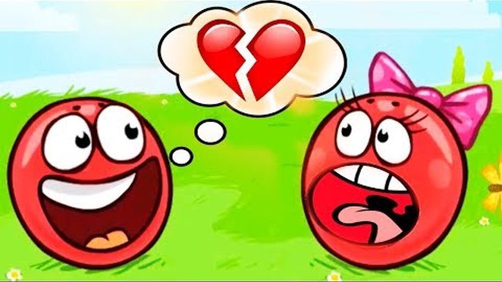 Красный шар 4 серия - Red Ball мультик игра для маленьких детей! игровой мультфильм новые серии 2018