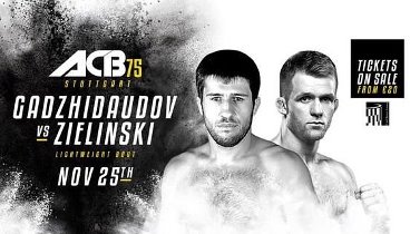 ACB 75: All fights / Гаджидаудов – Желински. HD 