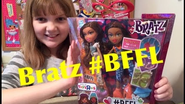 Bratz 2015 Toys R Us Exclusive #BFFL 2-Pack Yasmin & Sasha Doll Unboxing & Review