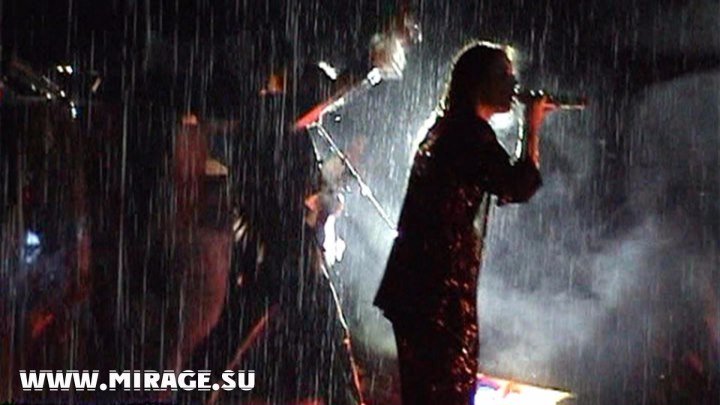 Мегамикс - Екатерина Болдышева & Алексей Горбашов (Мираж 90-х) живой концерт под дождем
