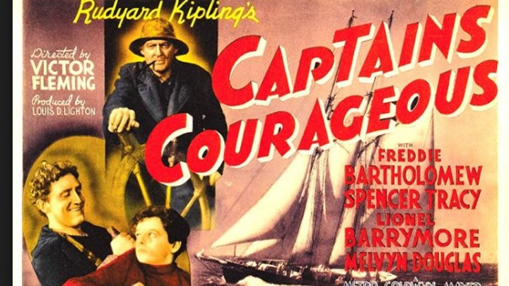 Captains Corageous (1937) Spencer Tracy ,Freddie Bartholomew, Liomel Barrymore, Director: Victor Fleming
