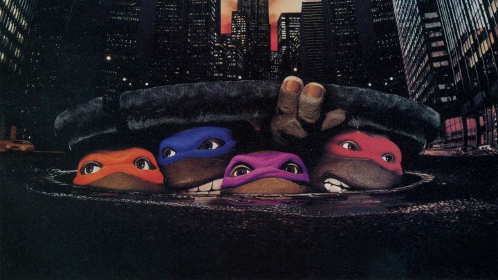 Тинейджеры-мутанты черепашки-ниндзя (семейный комедийно-приключенческий фэнтези с восточными единоборствами) | США-Гонконг, 1990