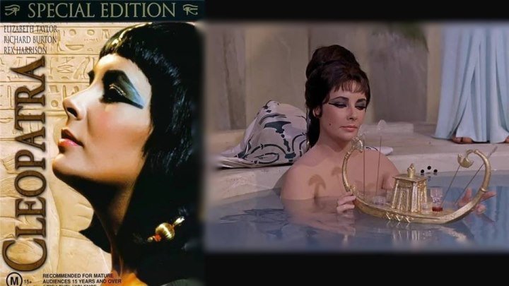 Клеопатра - Cleopatra (1024x464p)[1963 США, Великобритания, Швейцария, драма, мелодрама, биография, история, HDRip-AVC] MVO (4.1Gb)