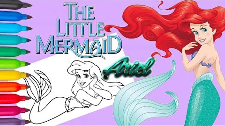 Little Mermaid Ariel Disney Princess. Диснеевские Принцессы - Русалочка Ариель