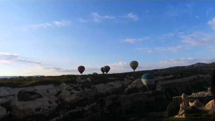 Фантастический полет на воздушном шаре в Каппадокии