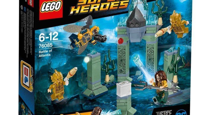 LEGO Justice League 76085 Битва за Атлантиду Обзор Лего Супергерои Лига Справедливости 2017