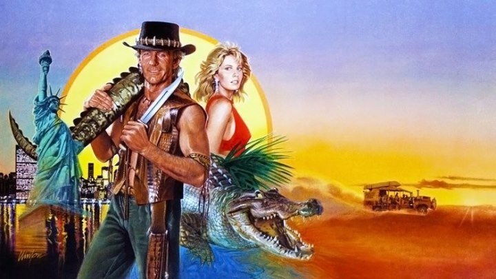 «Крокодил» Данди (приключенческая комедия с Полом Хоганом, хит советского кинопроката) | Австралия, 1986
