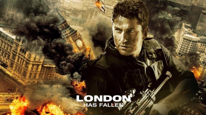 Падение Лондона (2016).HD(боевик, триллер, драма)