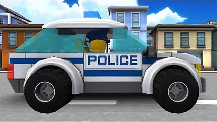 Мультфильм LEGO City про полицейского Лего Сити Мультик Приключения на ферме Super Транспорт
