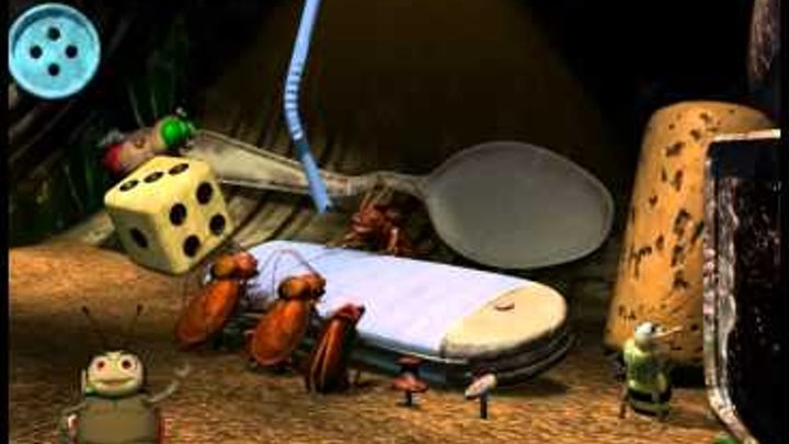 Приключения флика муравей - изобритатель Дисней пиксар Проходение видео игры на PC