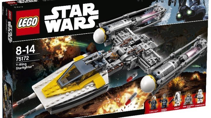 LEGO Star Wars 75172 Звёздный истребитель типа Y Обзор новинки Lego 2017