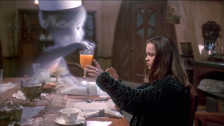Фильм "Каспер" (1995) - Сказка о добром призраке.