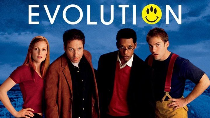 Эволюция (2001) фантастика, комедия (HD-720p) DUB Дэвид Духовны, Джулианна Мур, Орландо Джонс, Шонн Уильям Скотт, Тед Левайн, Этан Сапли