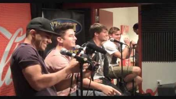 Big Time Rush On 97.1 ZHT - Part 1