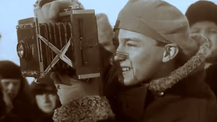 "Авиация пришла в деревню" 1927, показательные полеты для крестьян д.Горки, Московская область, СССР