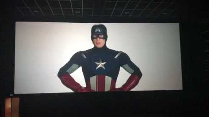 Капитан Америка говорит о терпении (Человек Паук - Возвращение Домой) сцена после титров