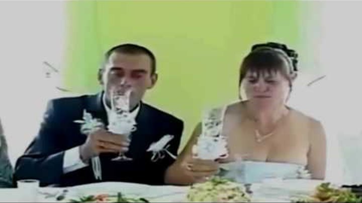 Смешные моменты на свадьбе