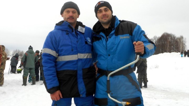 На соревнованиях по ловле на мормышку со льда - РыбаLOVE Ледниковый период 2