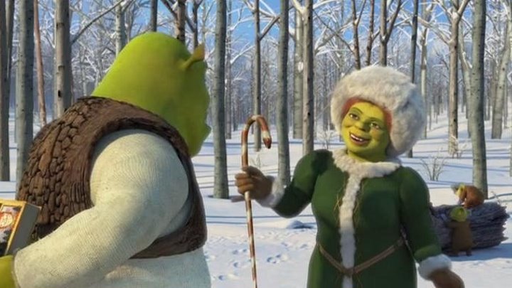 Шрек мороз, зелёный нос (2007 HD) Фэнтези, Комедия, Приключения, Мультфильм
