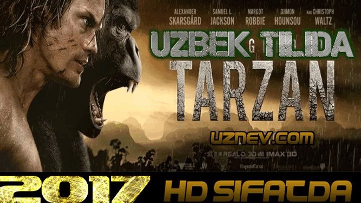 Tarzan (2016) Uzbek tilida