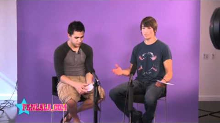Big Time Rush's James Maslow & Carlos Pena in Fanlala 1 to 1