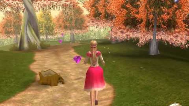 Прохождение игры Барби 12 танцующих принцесс часть 1