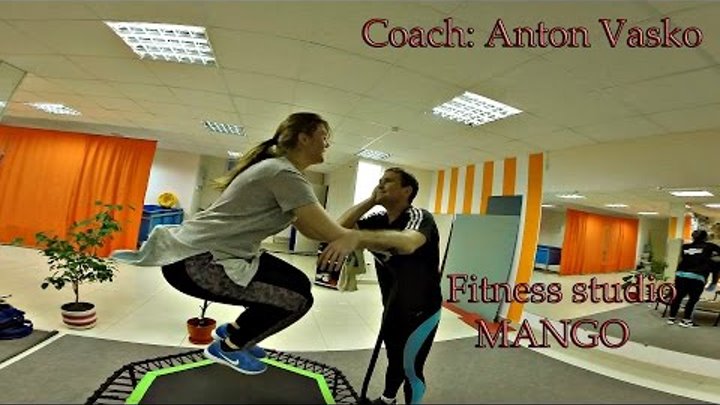 Fitness studio "MANGO" | Sky Jumping | Coach: Anton Vasko | on may 13 invited demonstration