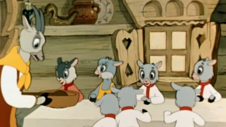 Волк и семеро козлят Мультфильм, 1957