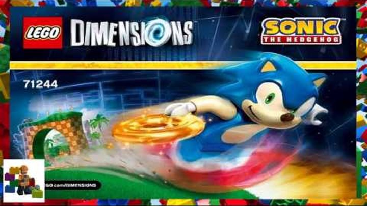 LEGO instructions - Dimensions - 71244 - Sonic the Hedgehog Level Pack