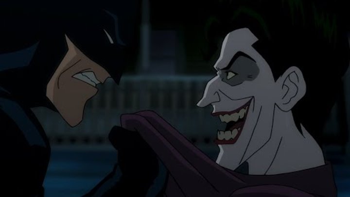 Убийственная Шутка : бой Бэтмена с Джокером