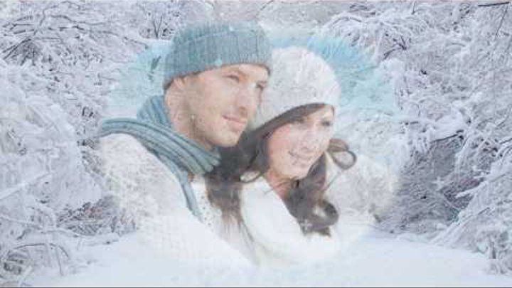 По зимнему снегу Самый лучший романтичный зимний ролик