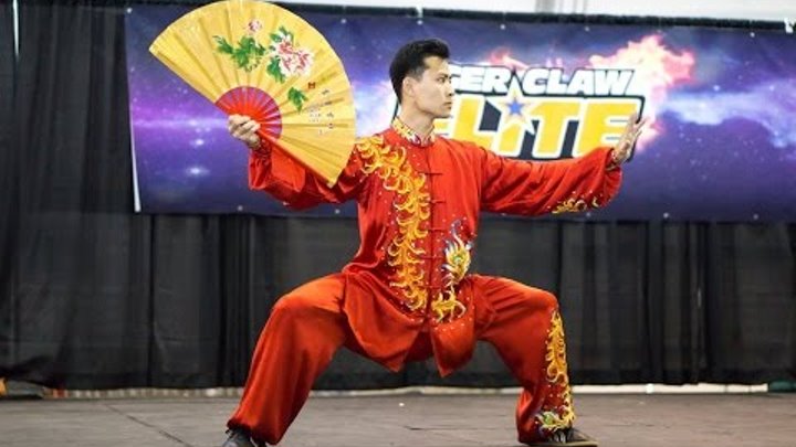 Chen Style Taiji Fan - Tiger Claw Kung Fu Tournament 2016