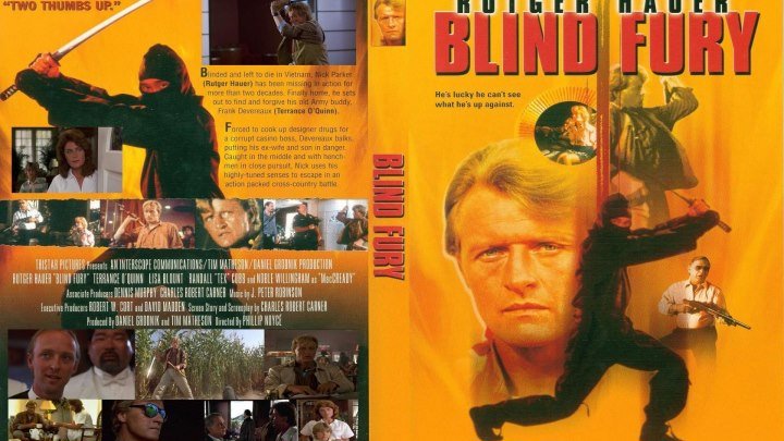 Слепая ярость HD(1989) 1O8Op.Боевик,Триллер,Криминал_США