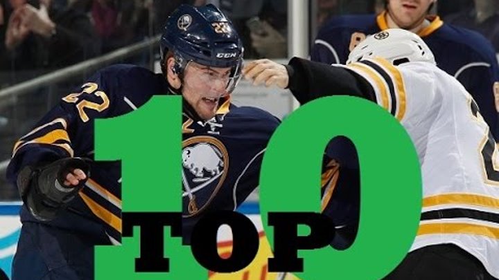 Top Ten NHL Hockey Fights of The 2015-2016 Season
