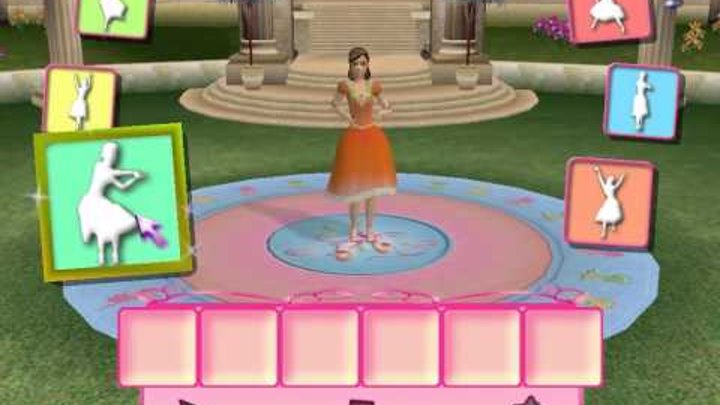 Прохождение игры Барби 12 танцующих принцесс часть 3