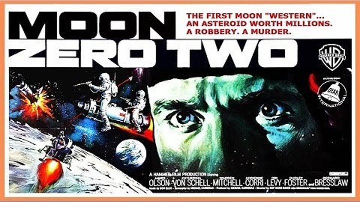 Луна 02 / Moon Zero Two (1969, Великобритания, фантастика)