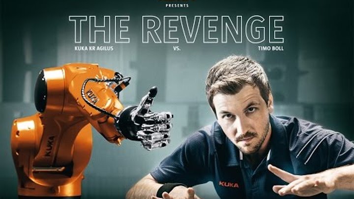 The Revenge: Timo Boll vs. KUKA Robot – Teaser