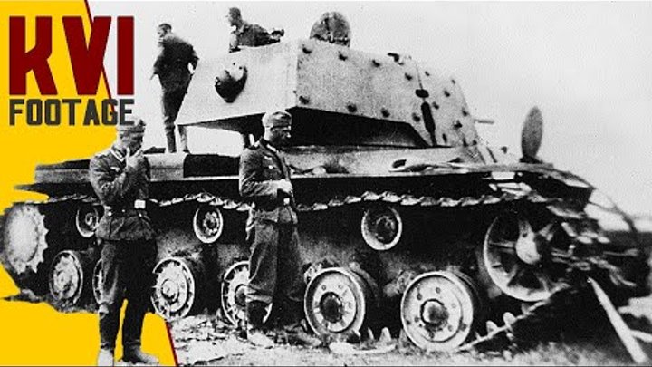 KV-1 WW2 Footage - КВ-1 серийный - Танк, танк клим ворошилов 1