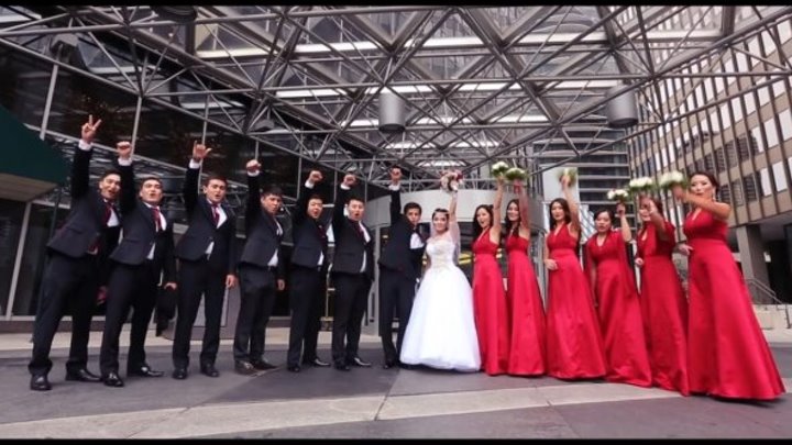 Самая незабываемая и шикарная свадьба Кыргызов в Чикаго. Азамат & Азиза.