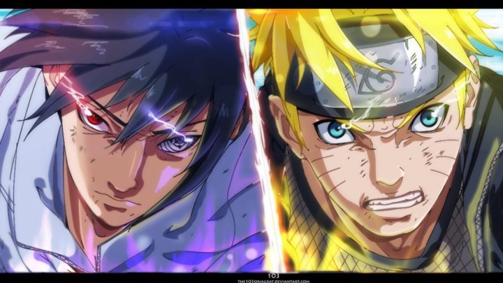 Наруто против Саске - финальная битва (последняя серия Naruto Shippuuden)