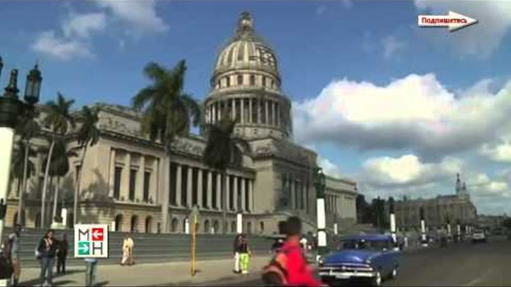 Житель Гаваны разъезжает по городу на велосипеде высотой 5,4 метра. Новости 2015