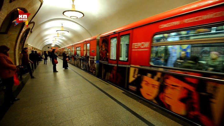 На кольцевой линии Московского метрополитена запустили тематический поезд о кино