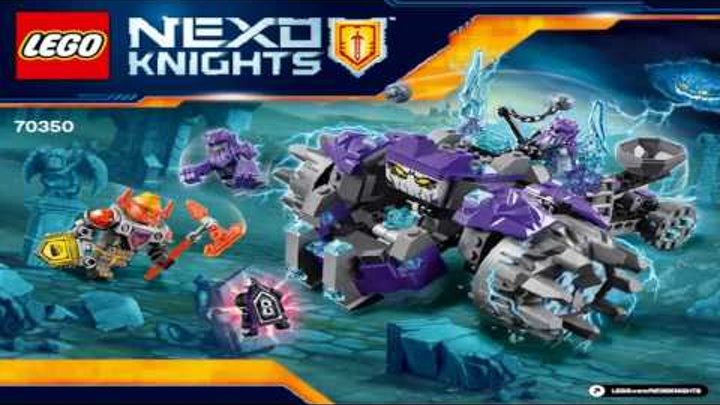 LEGO Nexo Knights 2017 THE THREE BROTHERS 70350 Лего Рыцари Нексо ТРИ БРАТА