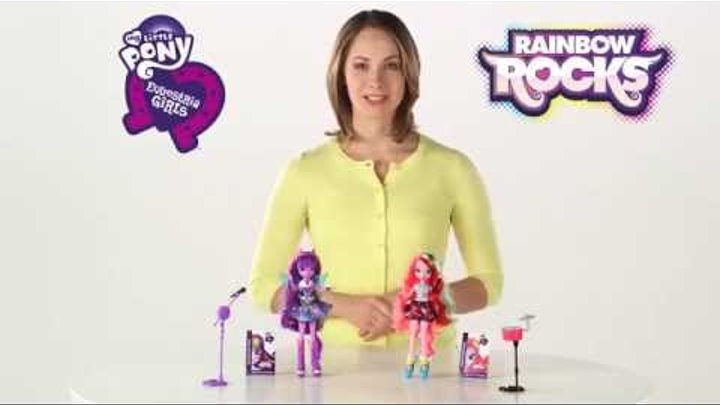 Куклы "Девушки Эквестрии" Rainbow Rocks - Твайлайт Спаркл и Пинки Пай