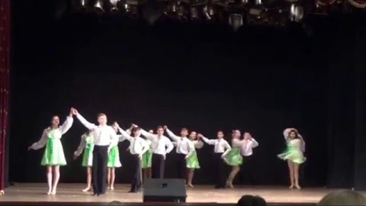 Отдел бальной хореографии Долинской ДМШ на конкурсе Паросток 2016