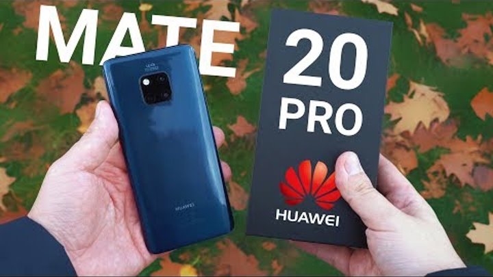 Камера Huawei Mate 20 Pro уничтожает: сравнение с P20 Pro и распаковка