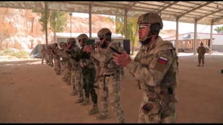 Чеченский спецназ в Иордании