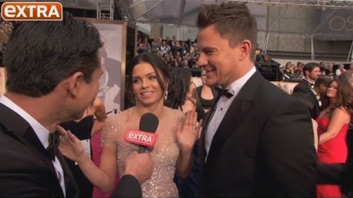 Oscars 2014: Channing Tatum and Jenna Dewan Gush over Baby Everly